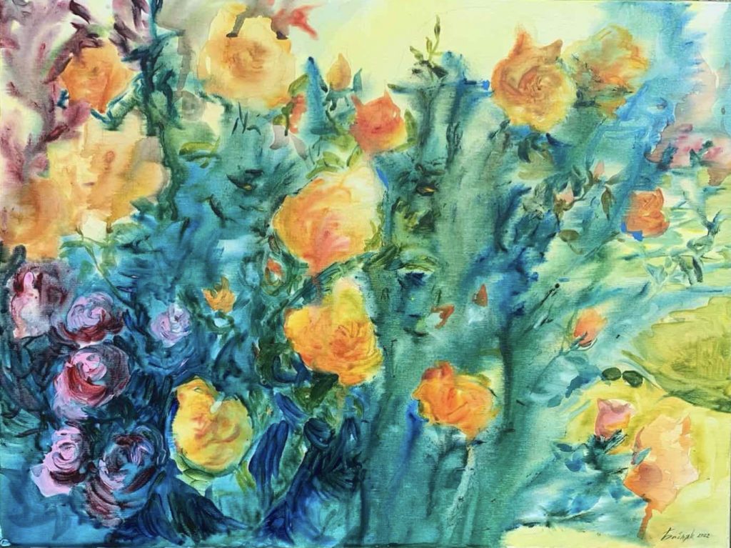 Flowers of victory (Lesia Babliak) Fundación Enfermería Navarra