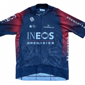Maillot Firmado Team INEOS Grenadiers. Vuelta Ciclista a España 2022