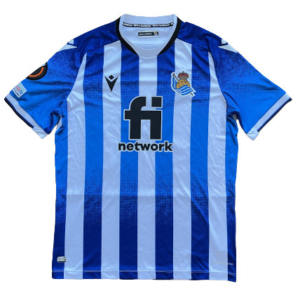 Camiseta Firmada Nacho Monreal. Real Sociedad Temporada 2021/2022